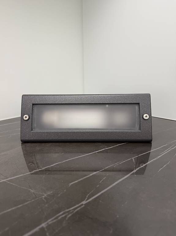 Lampen: Faretto nero da esterno, tre pezzi – Gebraucht aus Locarno von Arredo.promozioni