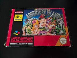 SNES - Super Adventure Island mit Originalverpackung