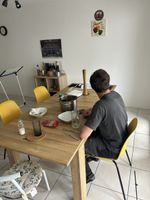 Esstisch vierbeinig und ausziehbar