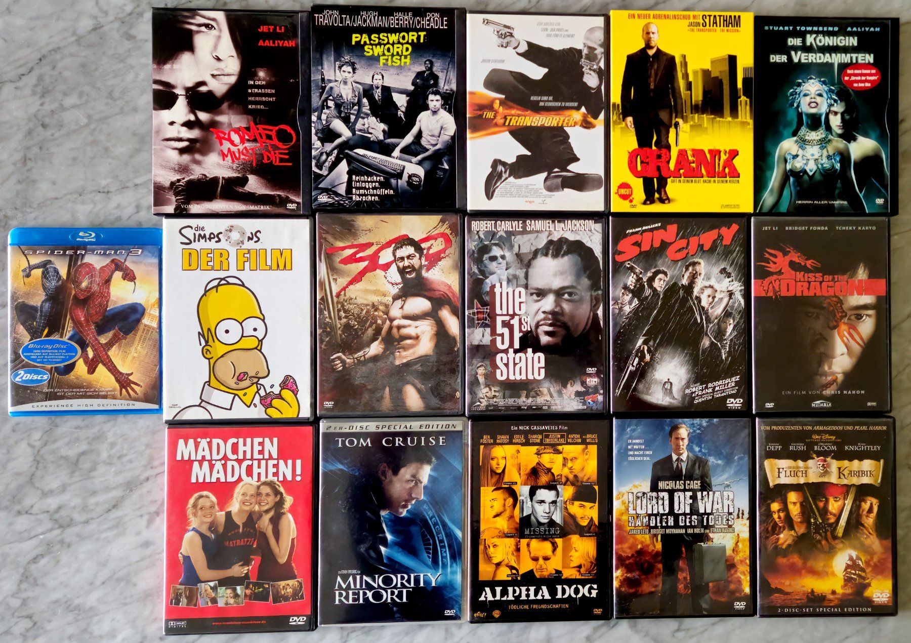 Tous les DVDs: DVD-Sammlung, versch. Genres, 38 Stk. – D'occasion à Winterthur par raptorizm