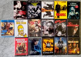 DVD-Sammlung, versch. Genres, 38 Stk.
