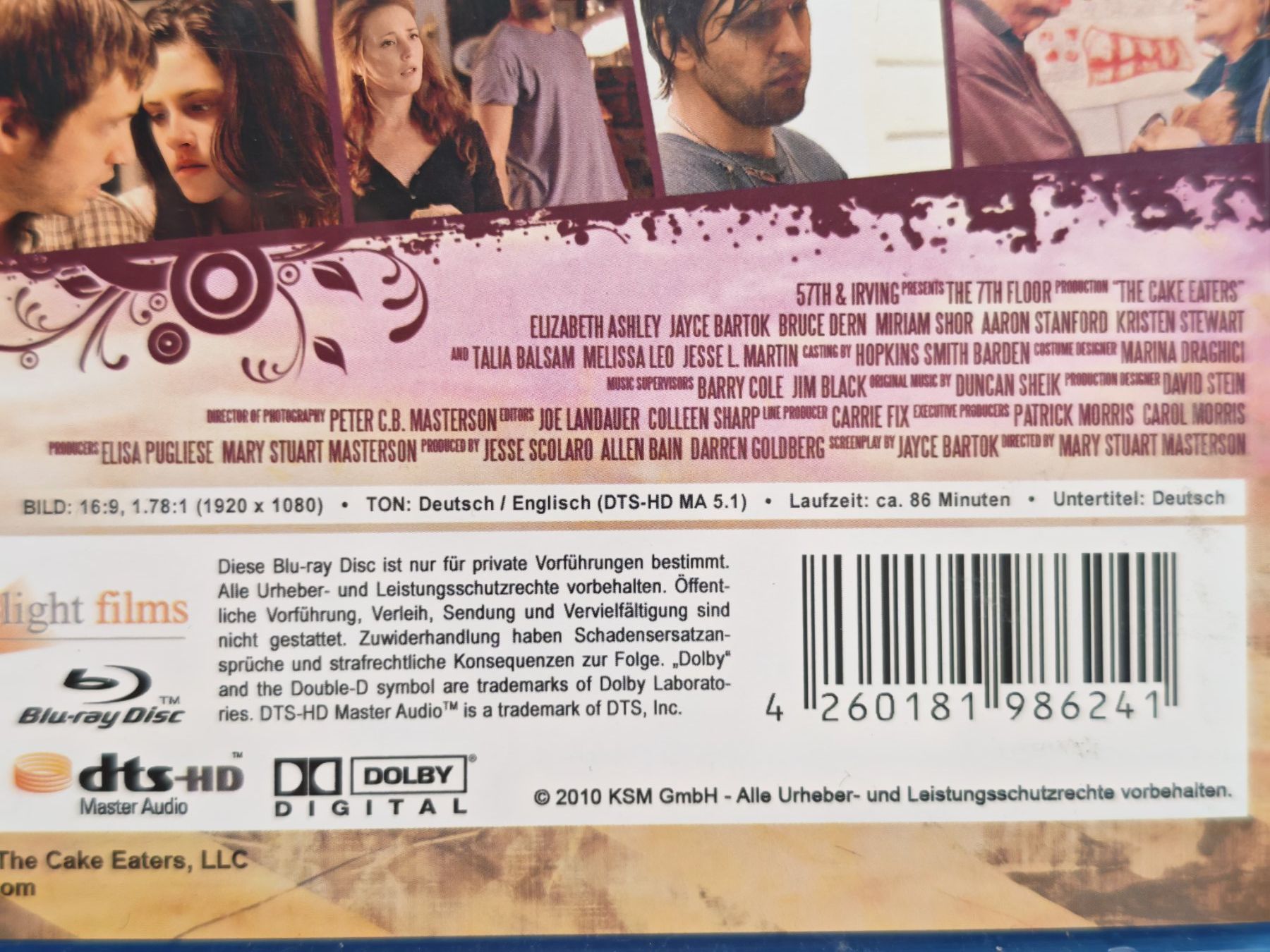 Tutti i DVDs: The Cake Eaters – Usato da Liestal venduto da Kratzilla 3