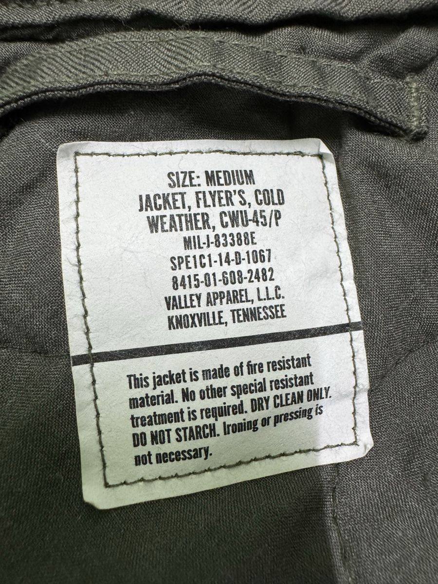 Jacken: US Air Force pilot bomber jacket CWU-45/P – Gebraucht aus Epalinges von wil_f 3