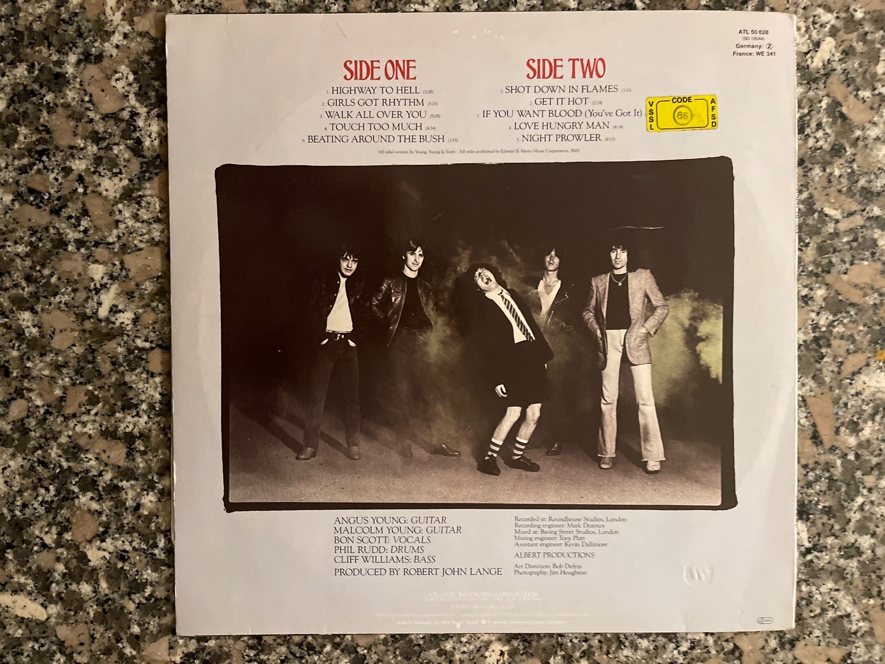 Dischi in vinile: S47/AC/DC - Highway to Hell – Usato da Frutigen venduto da Philippe_jsp 1