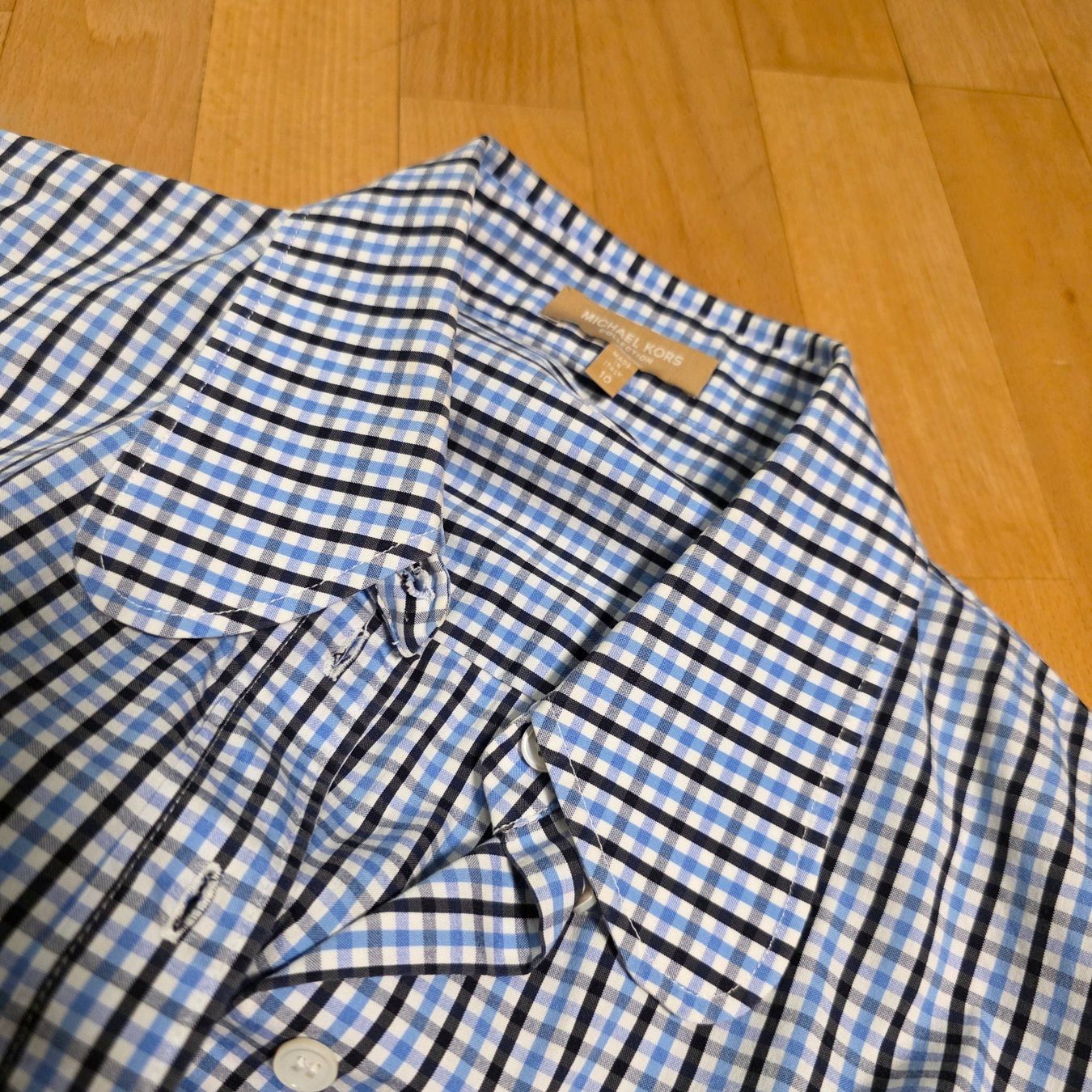 Michael Kors Camicette: Michael Kors karierte Bluse – zeitlos & elegant – Usato da Wald ZH venduto da CapLux 5