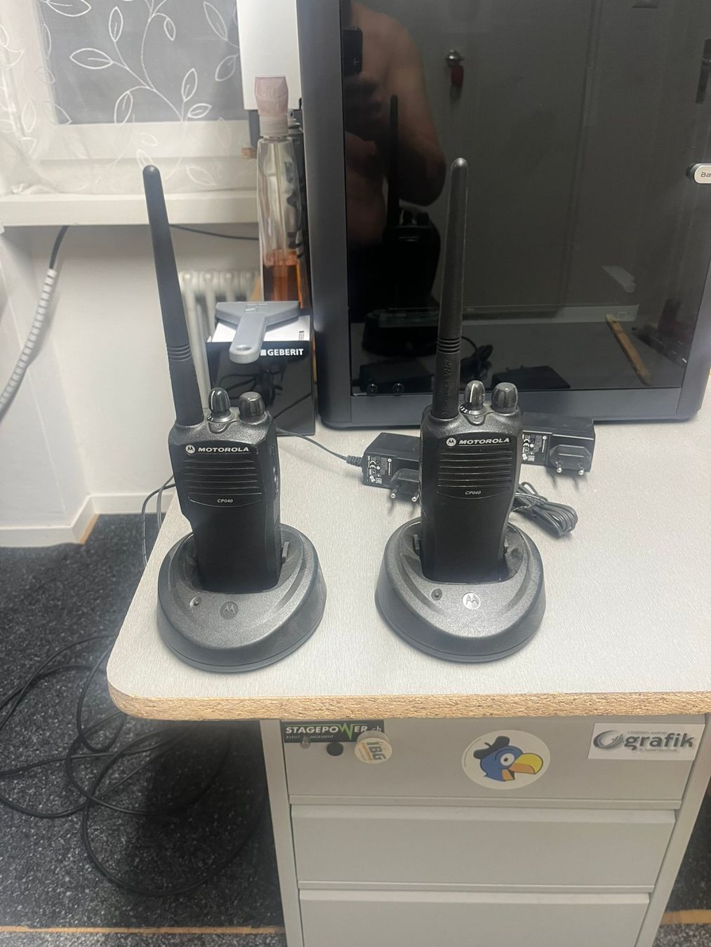 Motorola Radiocomunicazione: 2 Motorola Cp040 – Usato da Widnau venduto da Carlsson74