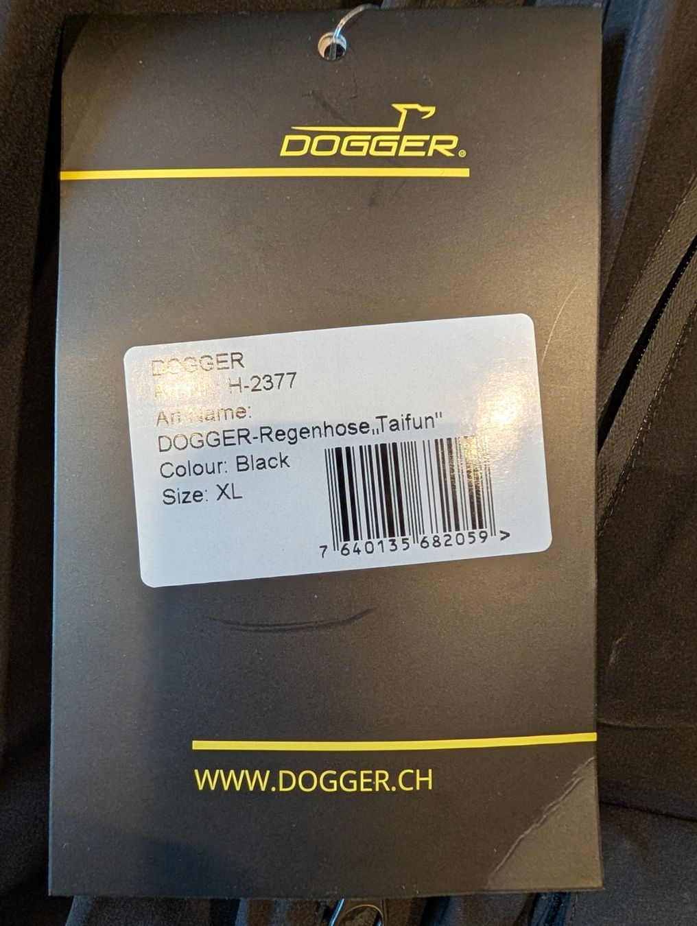 Dogger Pantaloni: Dogger TAIFUN Regenhose Grösse XL – Usato da Bauma venduto da Makinom 1