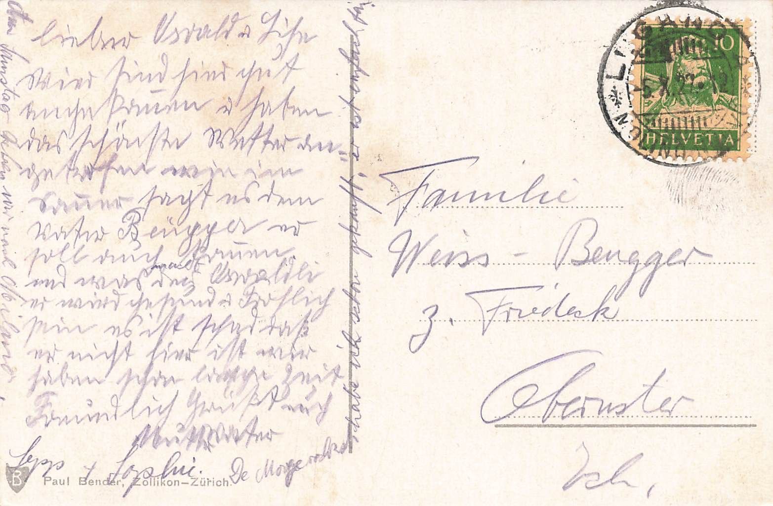 Cartoline postali: Lugano villa Cattaneo – Usato da Biasca venduto da Blenio71 1