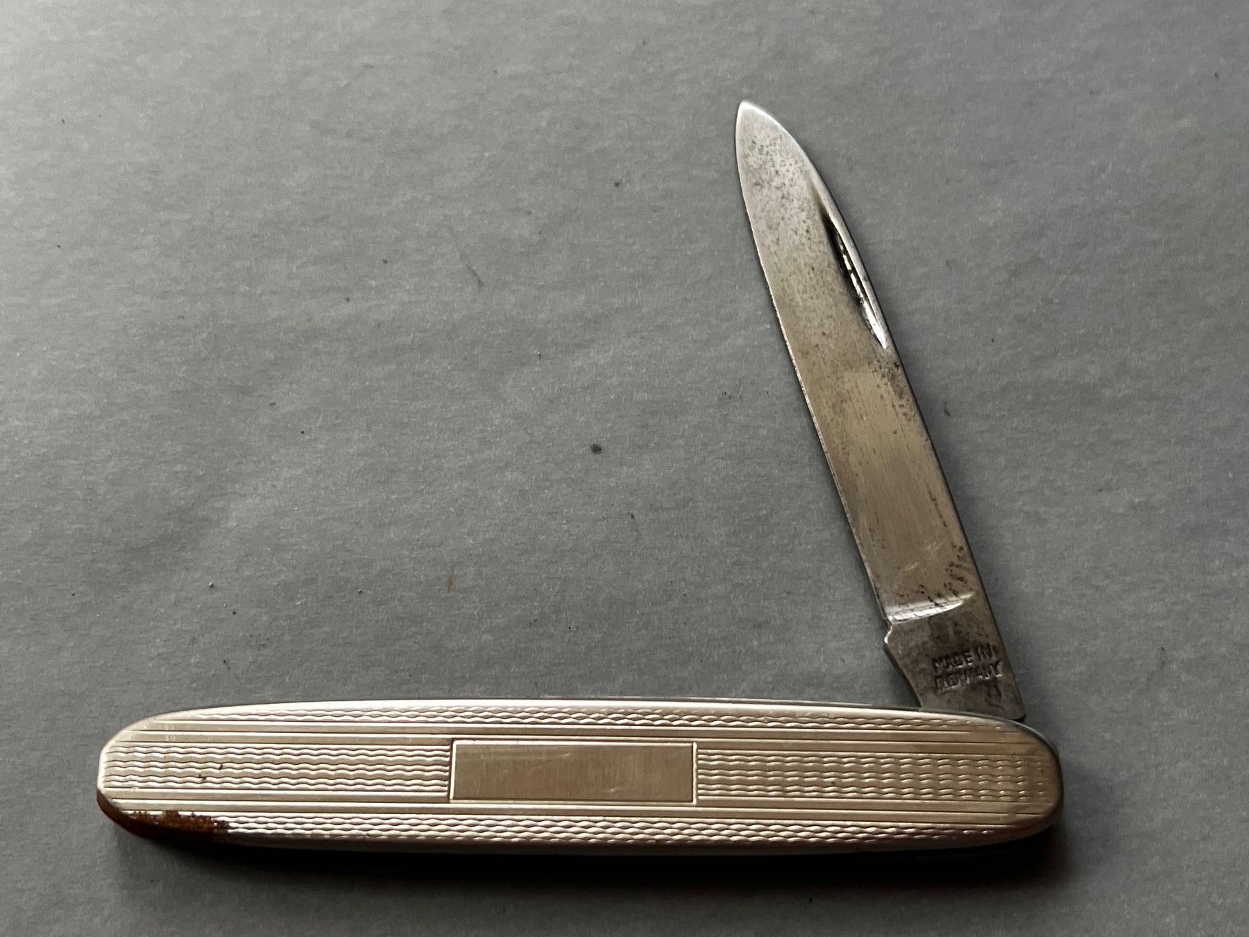 Coltelli tascabile: Sackmesser Made in Germany 74 mm - Edelstahl – Usato da Zürich venduto da FV.vintage