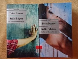 10 Schweizer Krimis von Petra Ivanov zur Wahl aus 14 Titeln