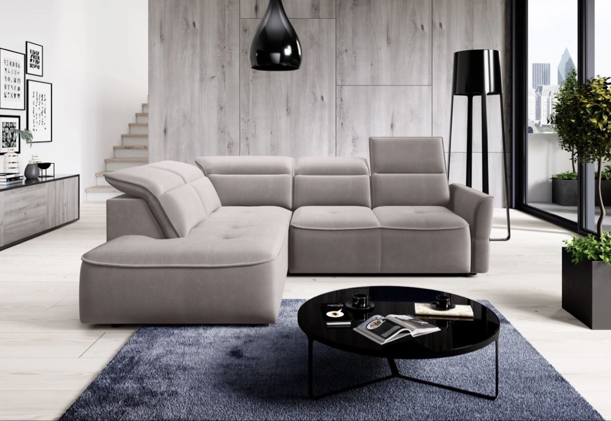Divani: Ecksofa mit Schlaffunktion und Staufach – Nuovo (secondo la descrizione) da Buonas venduto da living24 3