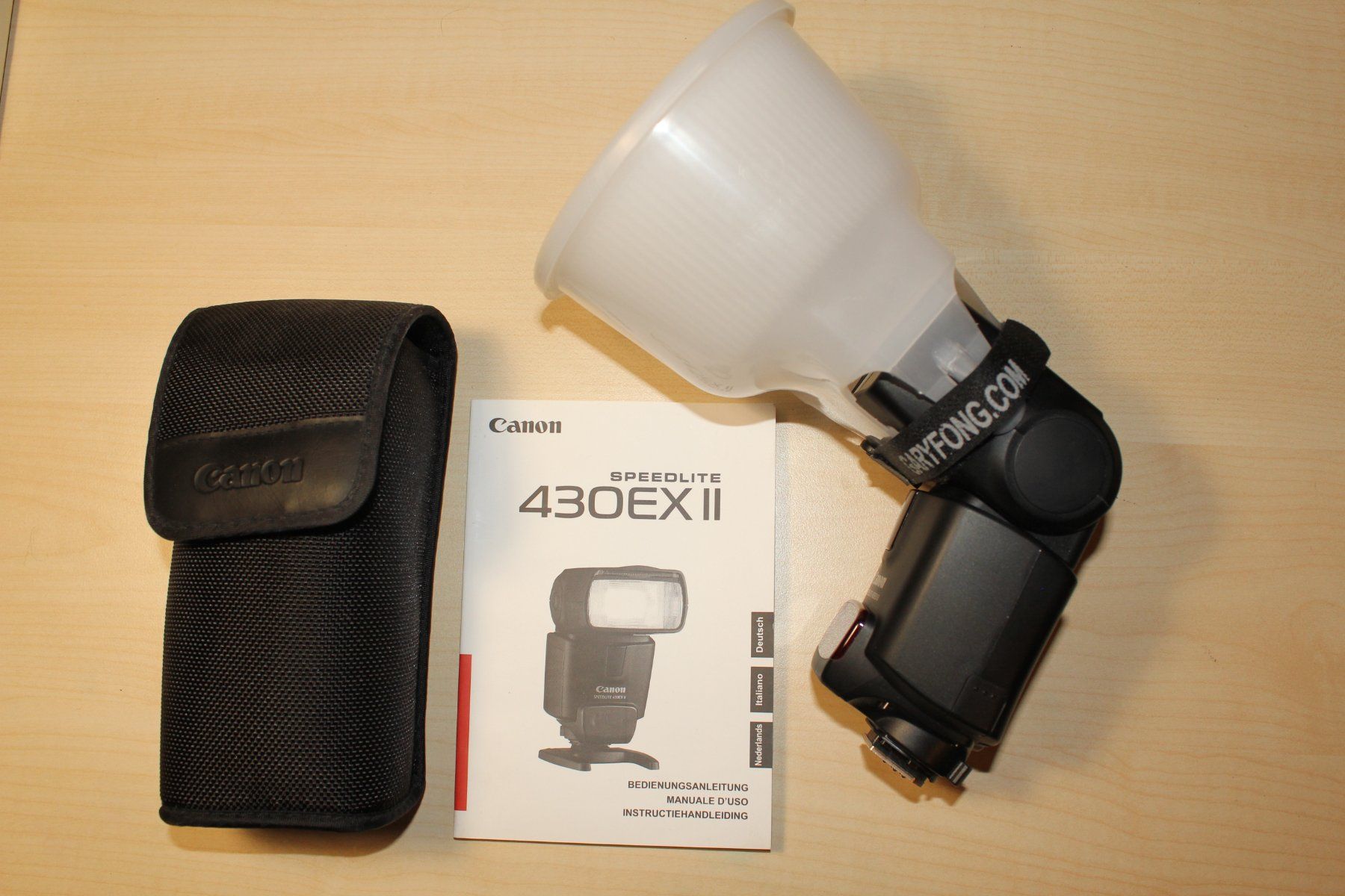 Canon Blitze: Canon Speedlite 430EX II Blitz mit Diffusor wenig gebraucht – Gebraucht aus Lommiswil von samburi 3
