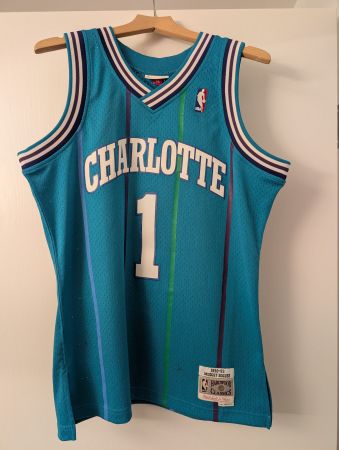 Charlotte Hornets Muggsy Bogues HWC Swingman Jersey Gr. M