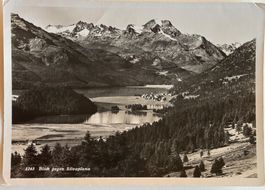 Albert Steiner, St. Moritz - Blick gegen Silvaplana, 1944