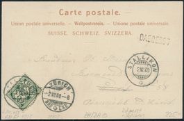 ZH Dägerst - Stabstempel - Stallikon - Karte