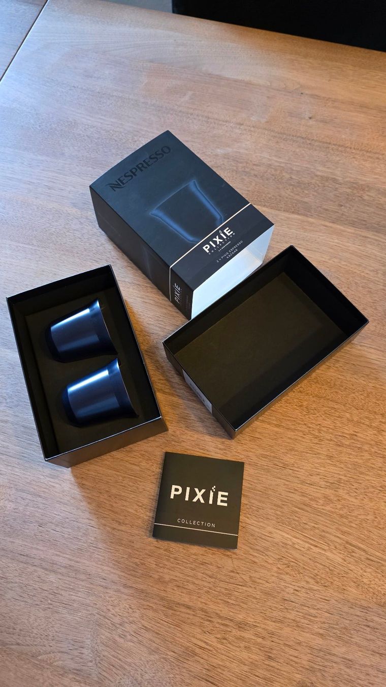 Nespresso Tassen: Nespresso Pixie Espresso Cups 2er Set farbrikneu – Neu und originalverpackt aus Hettlingen von Sailor2004 1