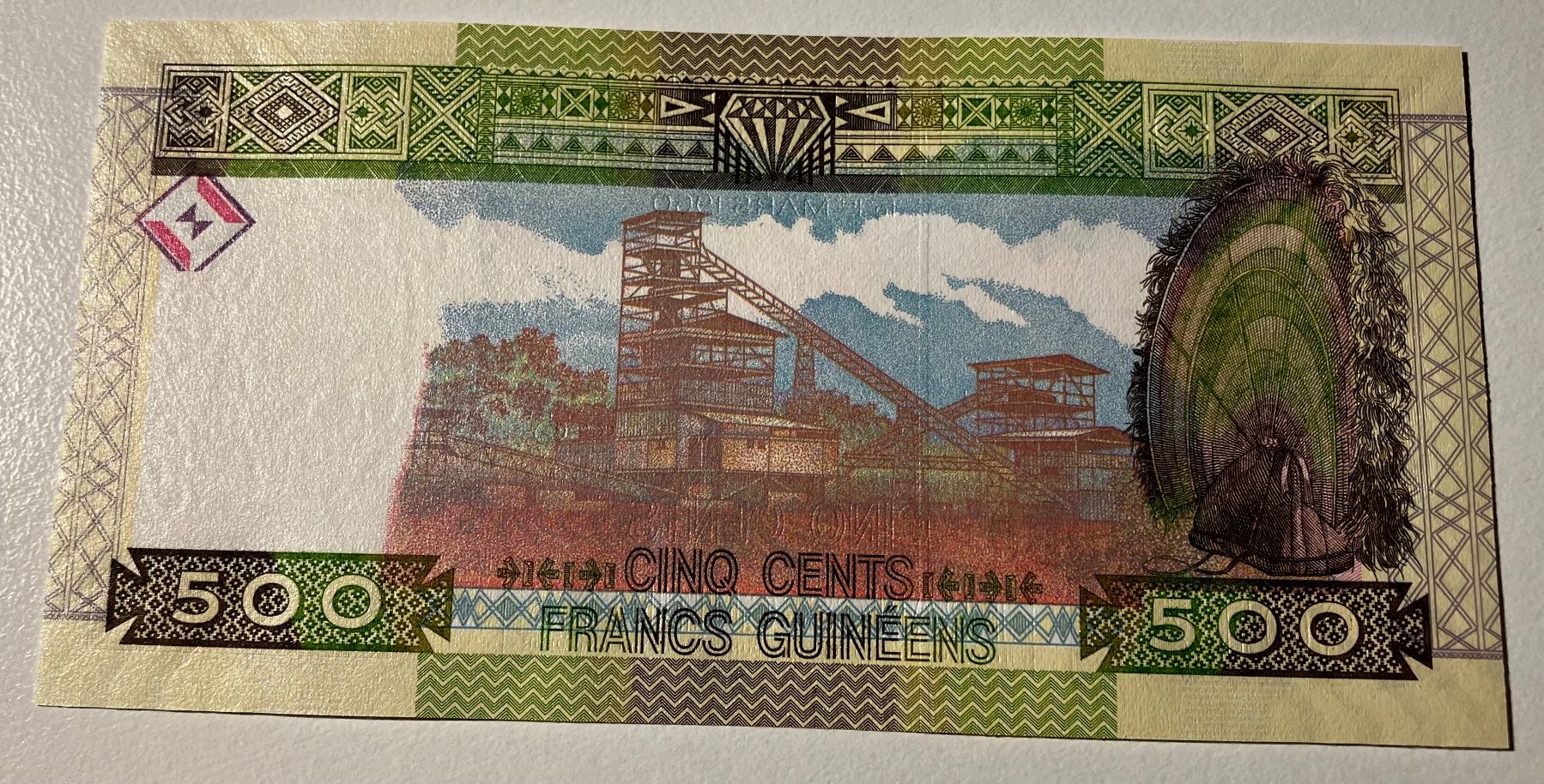 Banconote: Guinea 500 Cents 2017 Neuwertig – Nuovo (secondo la descrizione) da Algetshausen venduto da Carrhard 1