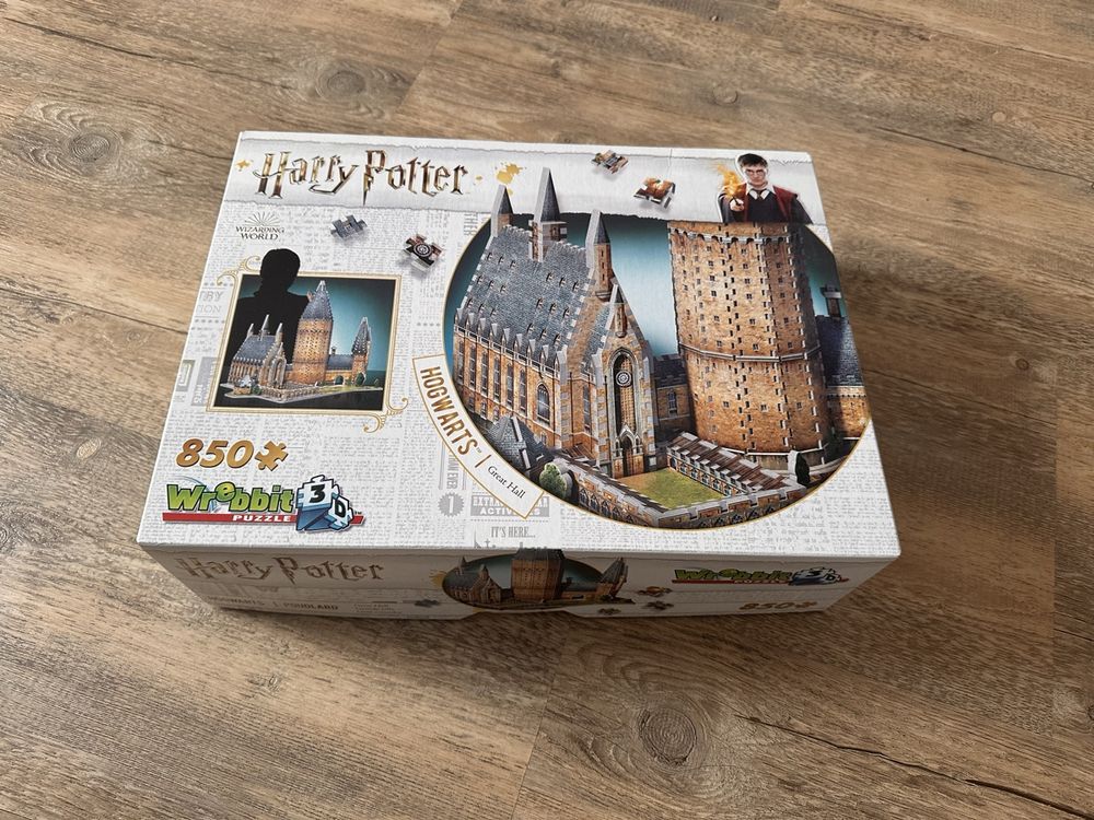 Harry Potter - Hogwarts Schloss Die Große Halle 3D Puzzle | Elbenwald