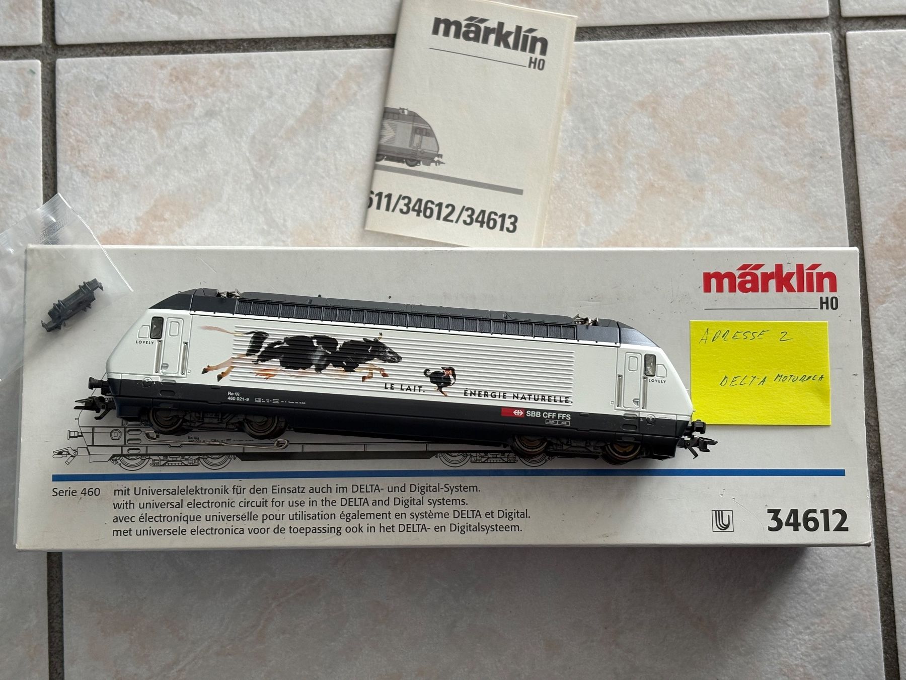 Märklin Modellini di ferrovie: Marklin 34612 Elok 460 Milch SBB Delta – Nuovo (secondo la descrizione) da Hauterive NE venduto da eriamch 2