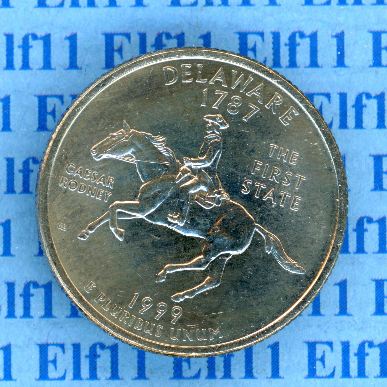 Tutti le monete: USD___0.25 1999D Delaware 1787 unz 1/4 Dollar – Nuovo (secondo la descrizione) da Widnau venduto da Elf11