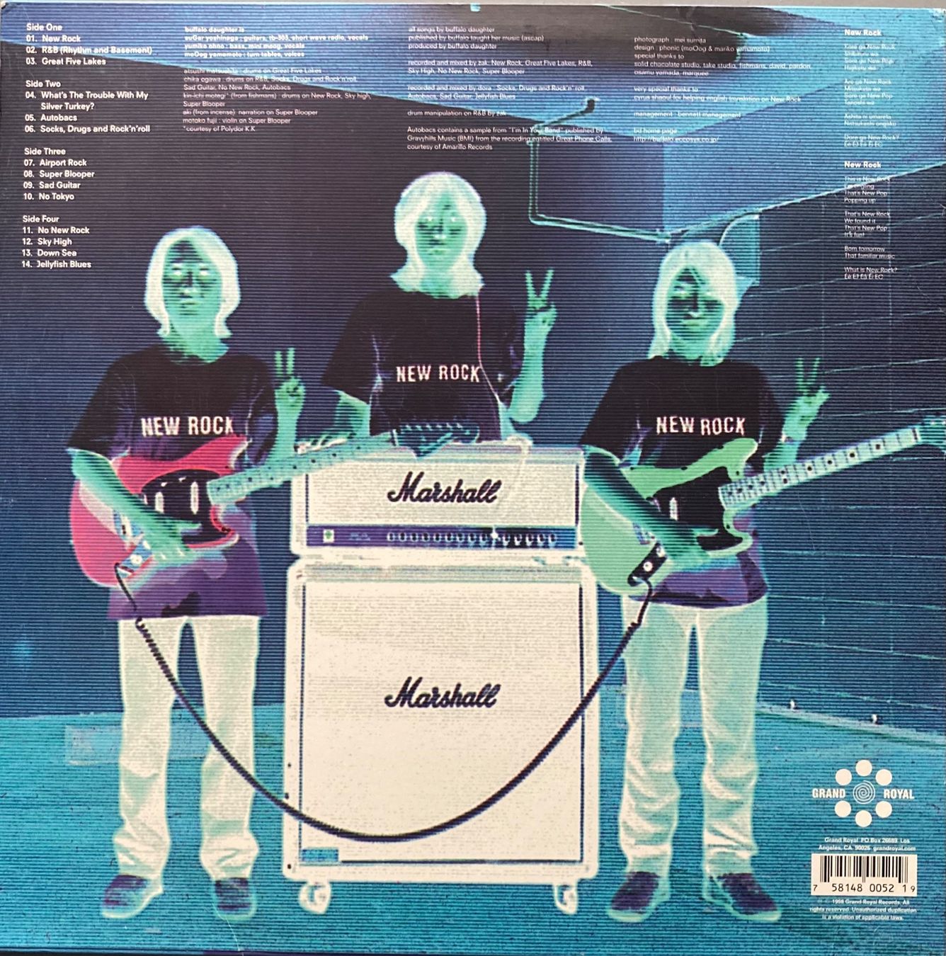 Dischi in vinile: BUFFALO DAUGHTER - NEW ROCK – Usato da Poliez-Pittet venduto da Newtown-Records 1