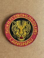 Stickabzeichen Schlittschuh-Club Langnau Tiger gestickt SCL