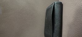 PETITE MAROQUINERIE MONT BLANC CUIR NOIR BON  ÉTAT