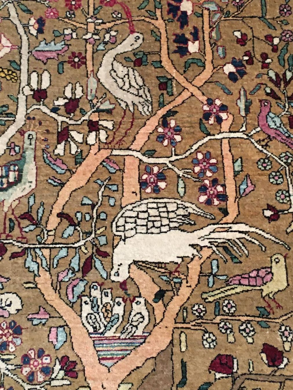 Tappeti: Isfahan Teppich mit Lebensbaum – Usato da Basel venduto da Lancer4 7
