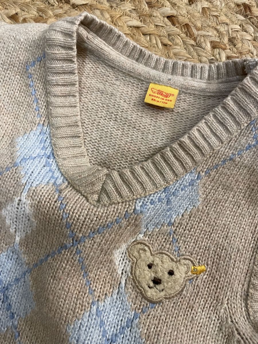 Steiff Altro abbigliamento: Steiff Pullunder beige Gr. 80cm – Usato da Windisch venduto da rascale 2