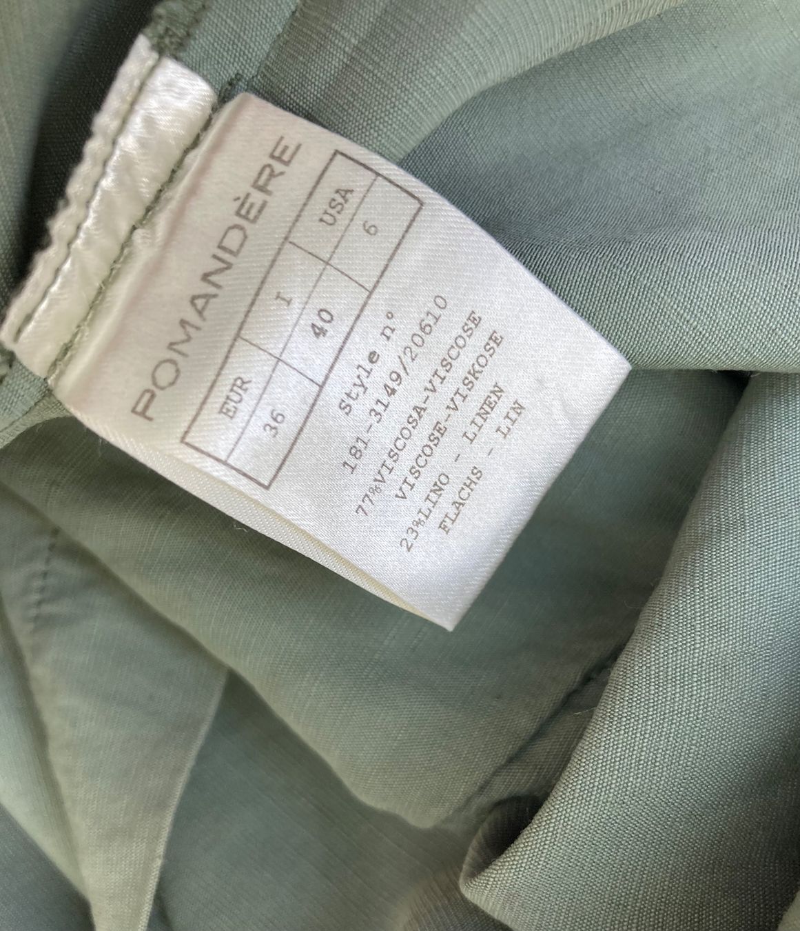 Kleider: Oversized Pomandere Kleid mit Leinen Gr.S – Gebraucht aus Unterägeri von Jutka_04 6