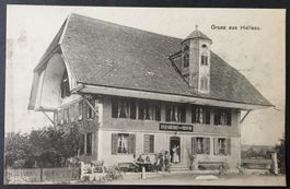 Gruss aus HELLSAU Wirtschaft Freien-Hof - Emmental