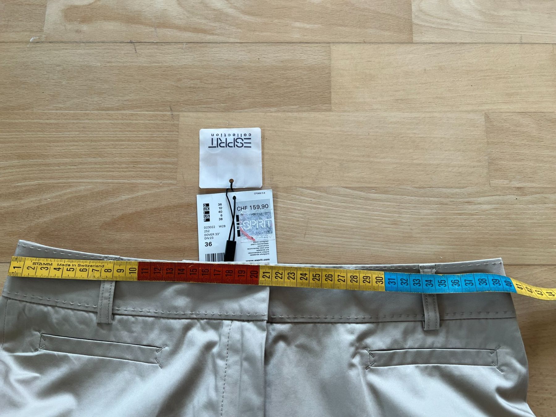Esprit Pantalons: ESPRIT Damen Hose, Gr. 36, Beige, NEU – Neuf avec emballage d'origine à Worb par farben20zauber 6