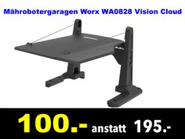 🔴  Mährobotergaragen WORX WA0828 Vision Cloud /513B