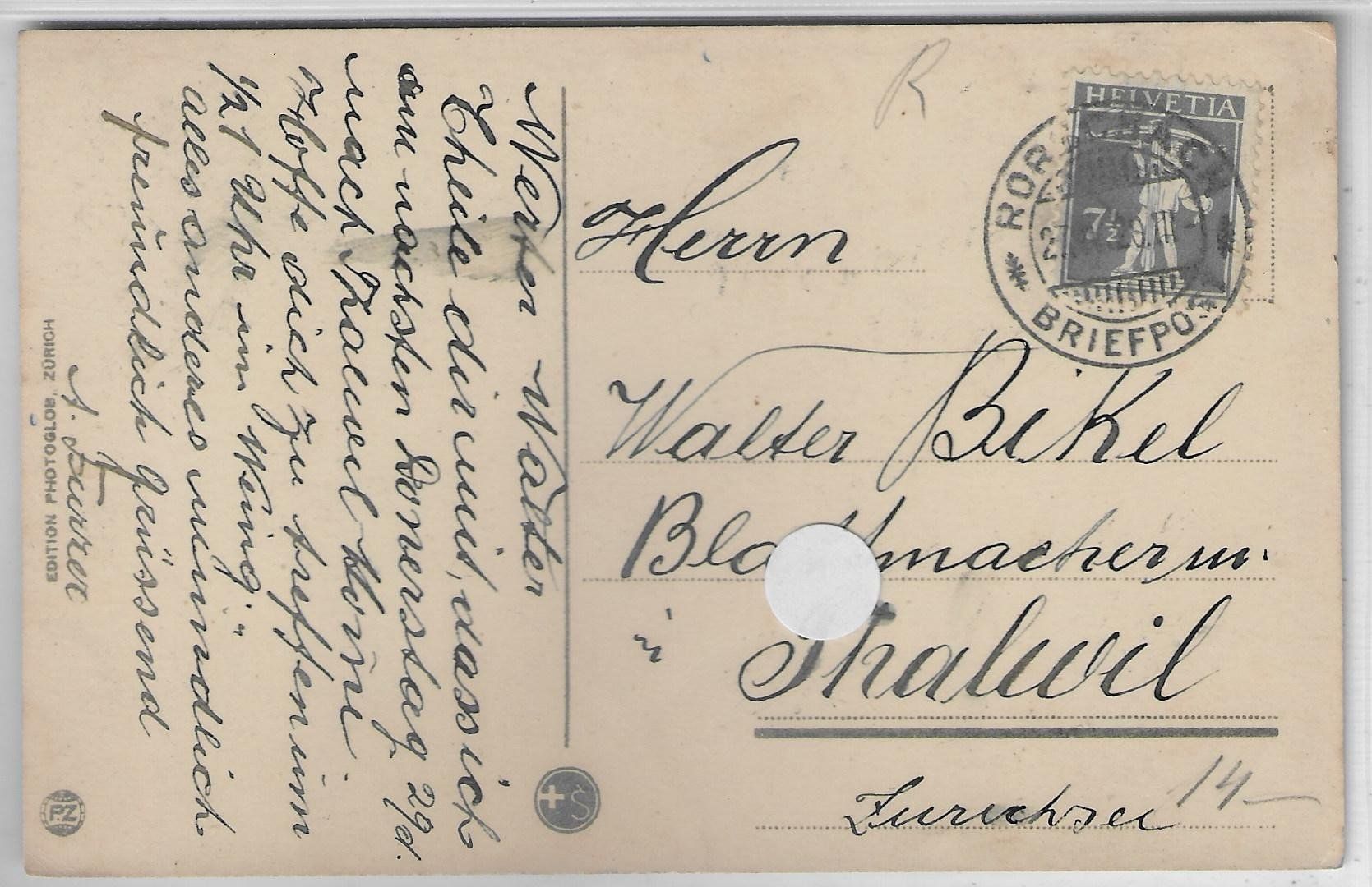 Cartes postales: Rorschach - Generalansicht - Litho – D'occasion à Ettingen par Kartenplanet 1