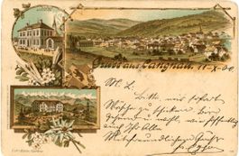 Langnau  BE  mit NAPF und Schlhaus       um 1 9 0 0