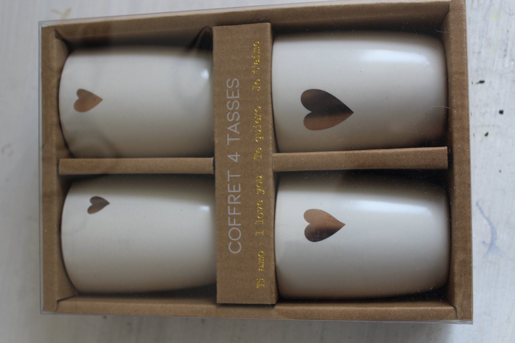 Tassen: 4 Tasses à café – Gebraucht aus Morges von Vintage_Only 1