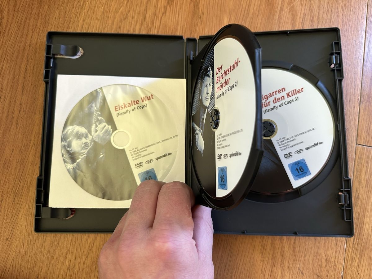 Tous les DVDs: Ein eiskalter Cop 1-3 Trilogie Box dvd – D'occasion à Benken ZH par Audi-erich 2