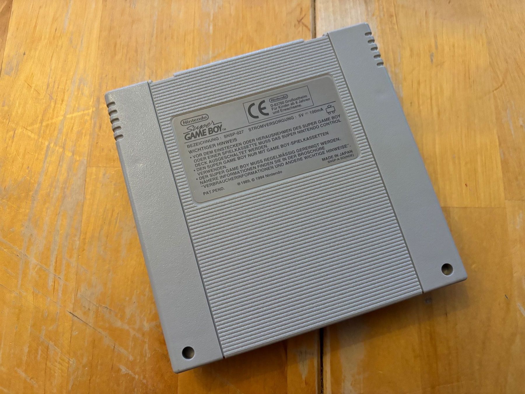 Spiele: Super Game Boy Adapter – Gebraucht aus Frenkendorf von  1