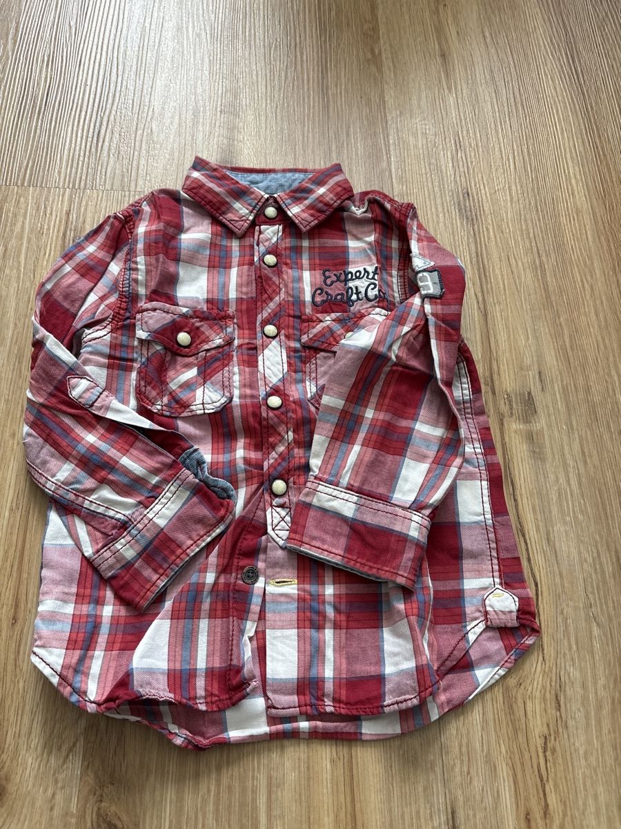 H&M Camicie, T-shirt & Polo: Jungen Hemd lang 98 – Usato da Chur venduto da copino 2