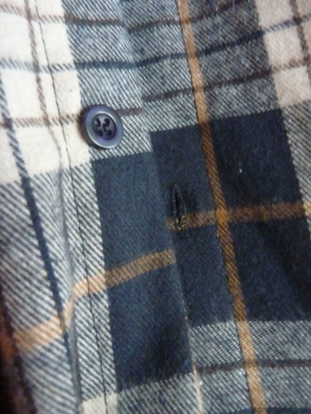 Blusen: Flanelhemd/Bluse,Gr. M, neu, blau/beige – Neu (gemäss Beschreibung) aus Waldstatt von Kananaskis1 3