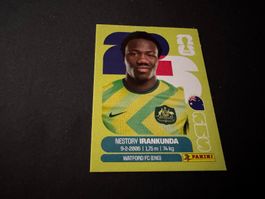 Panini FIFA Fussball WM 2026 Nestory Irankunda AUS 19