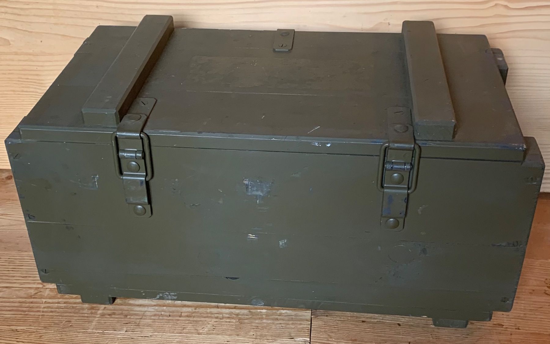 Casse di trasporto: Holzkiste Nr 270 der CH Armee – Usato da Goldingen venduto da Bergler012 4