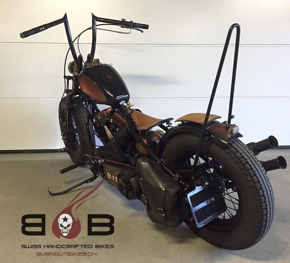 Harley-Davidson Altro: HARLEY DAVIDSON FL PANHEAD 1948 CUSTOMBIKE – Usato da Sirnach venduto da B.O.B.BIKES 3