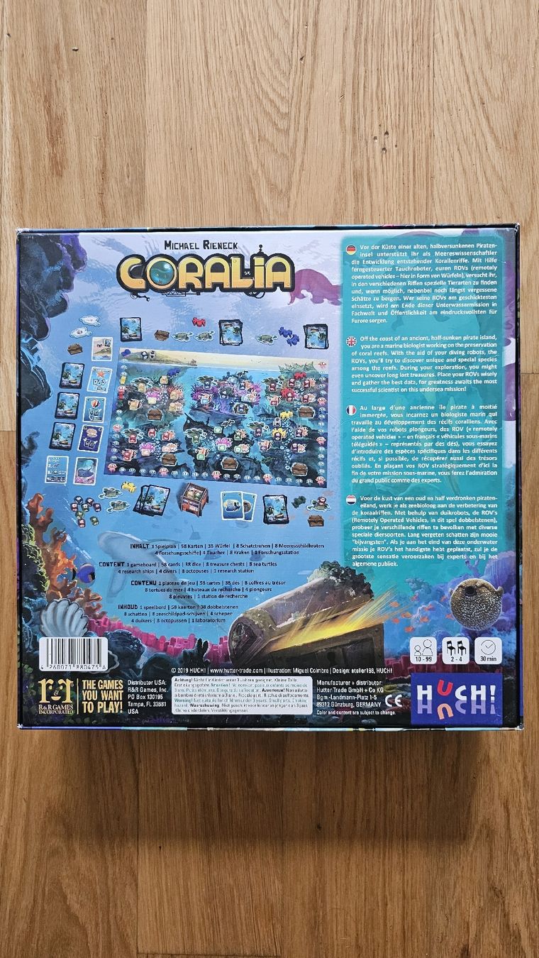 Giochi: Coralia Spiel / Game – Nuovo (secondo la descrizione) da Hünenberg venduto da mar_vqb7 1
