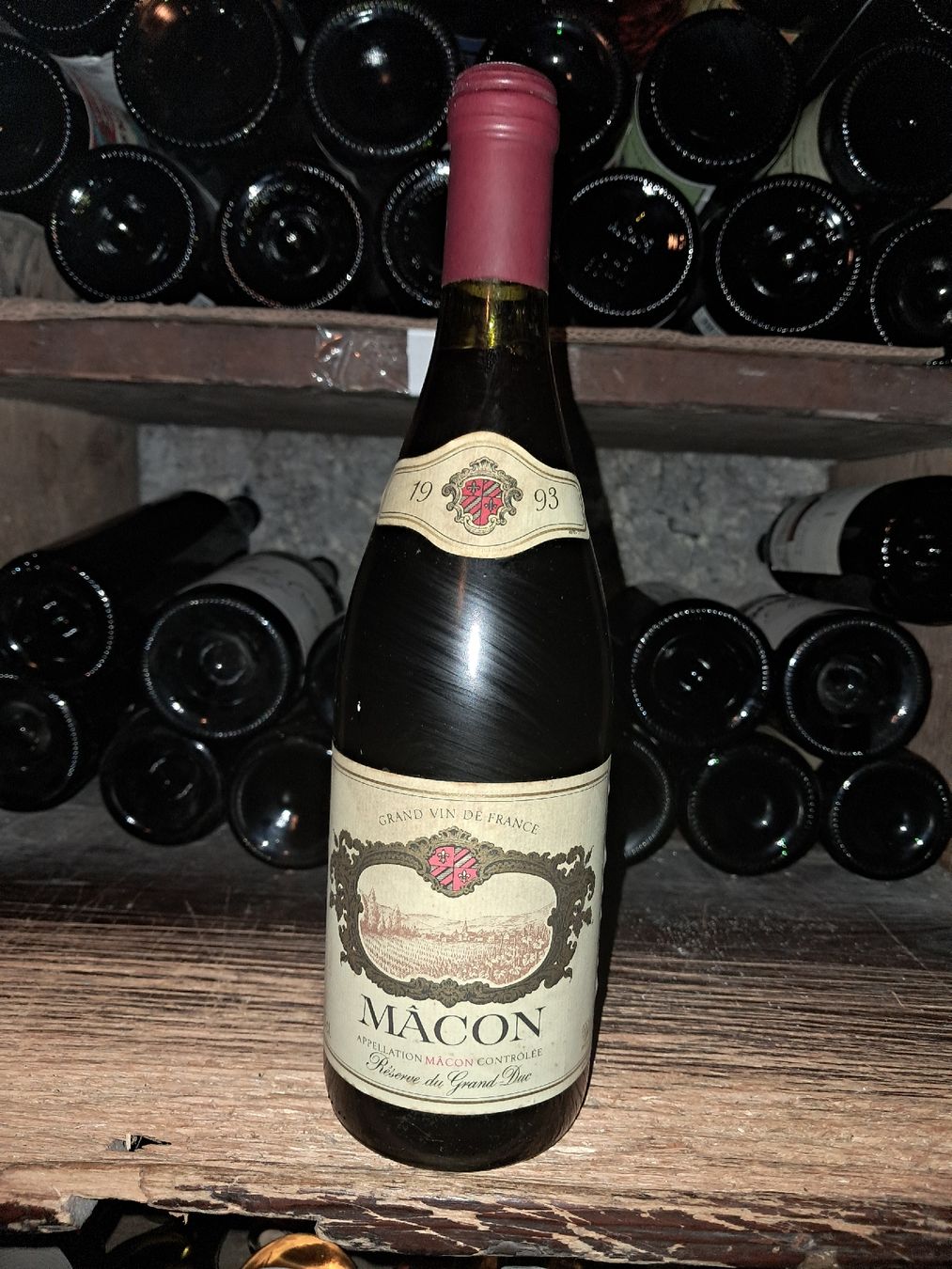 Vino: Mâcon Réserve du Grand Duc 1993 – Nuovo e nell'imballaggio originale da Le locle venduto da juliensaran
