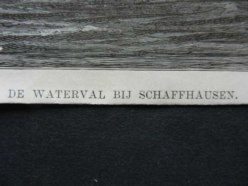 Stiche: Rheinfall Xylographie – Gebraucht aus Risch von Rischli15 1