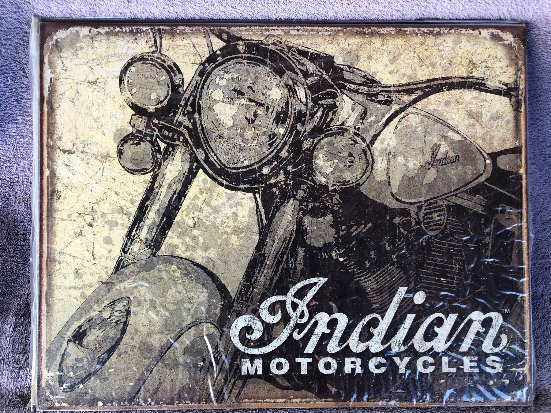 Schilder: Indian motorcycle – Neu und originalverpackt aus Reinach AG von rares75