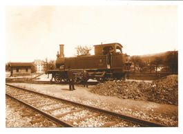 Tenderlokomotive der NOB - Baujahr 1891 Fabrik Winterthur ZH