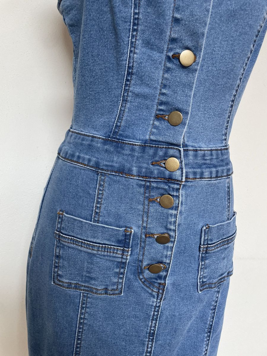Vestiti: Elastisches Jeanskleid – Nuovo (secondo la descrizione) da Sigriswil venduto da ck56 5