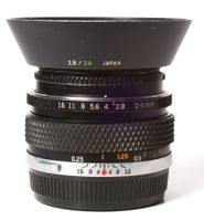 OLYMPUS H-Zuiko 1:2.8/24mm - OM-System manual Focus Objektiv